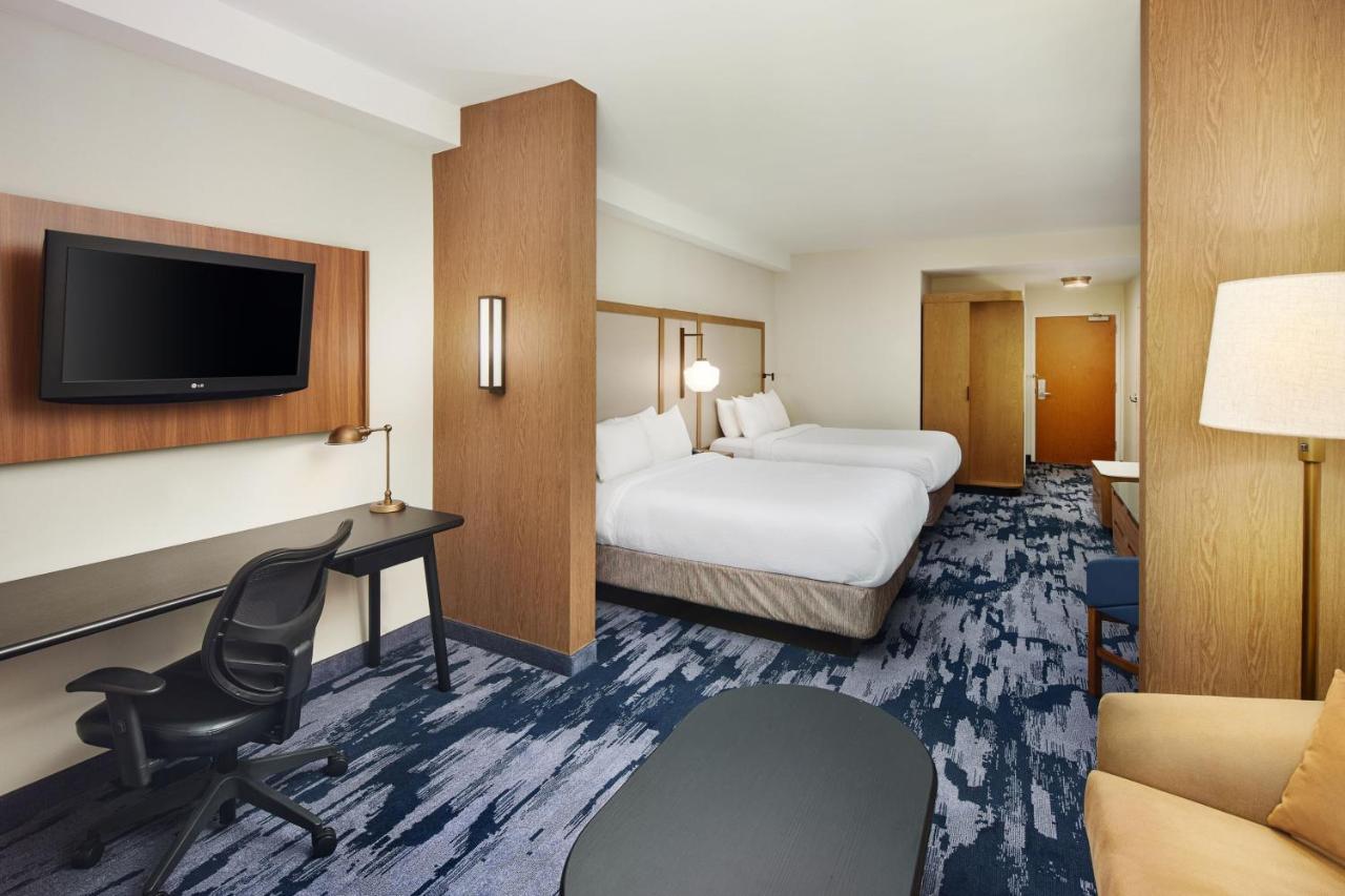 Fairfield Inn & Suites Worcester Auburn Bagian luar foto